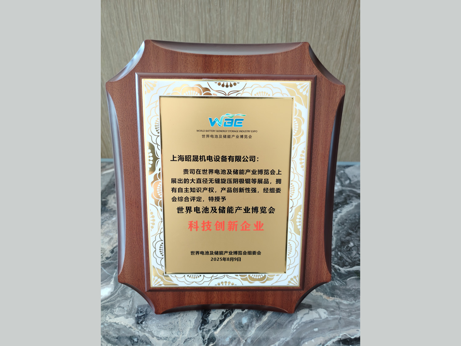 World Battery and Energy Storage Industry Expo Technology Innovation Enterprise